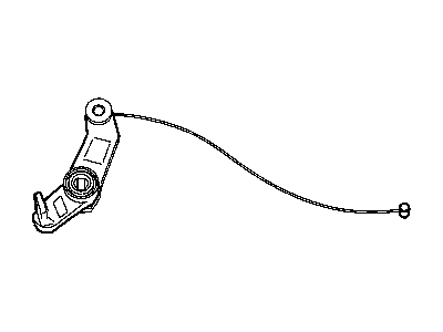 Mopar 5140950AA Rod-Handle Release