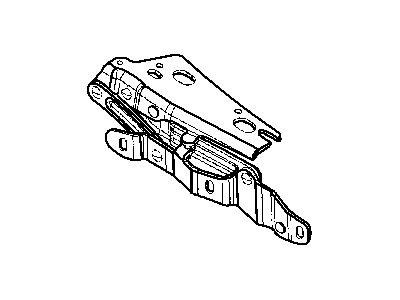 2008 Chrysler Crossfire Door Hinge - 5104916AA