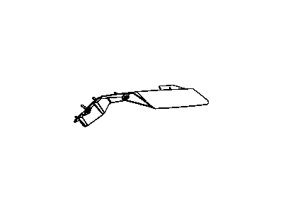 Mopar 4806230AD Bracket-FASCIA Support