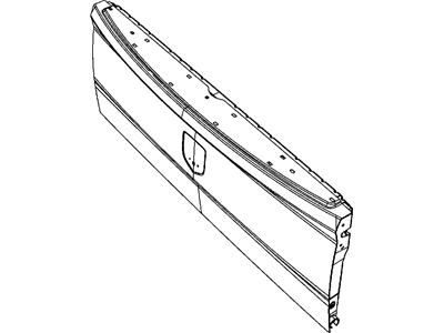 Mopar 55277397AD TAILGATE