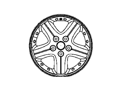 Mopar 4782575AB Wheel Rim