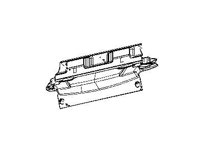 Mopar XS07VXLAA Carpet-Luggage Compartment