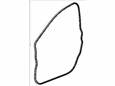 Mopar 68082803AC WEATHERST-Front Door