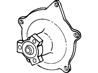 Chrysler Town & Country Water Pump - V5010898AB