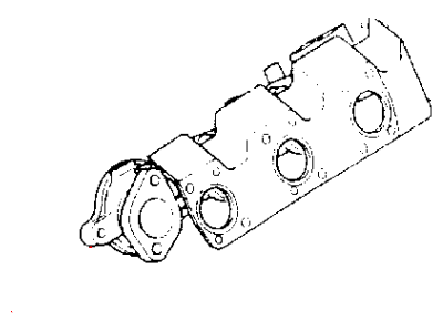 1999 Dodge Caravan Exhaust Manifold - MD307345