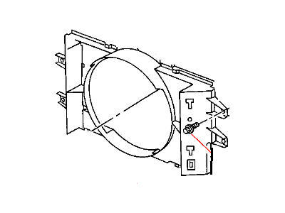 Mopar 52028002AC SHROUD-Fan