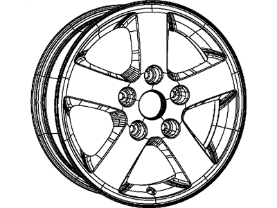 2009 Chrysler Town & Country Spare Wheel - 1EK85PAKAA