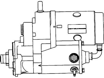 Mopar R5037199AB Starter Motor Reman