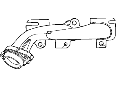 2005 Dodge Durango Exhaust Manifold - 53032418AC