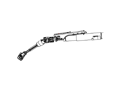 Chrysler Town & Country Steering Column - 5057643AF