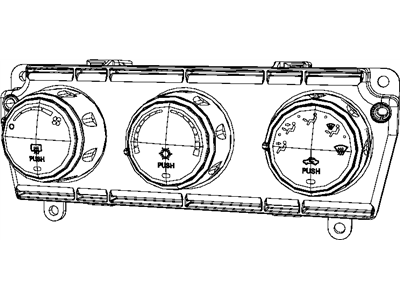 Mopar 55111943AB Air Conditioner And Heater Control