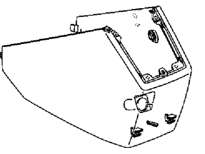 Mopar YD74XDVAC Housing-Console SHIFTER