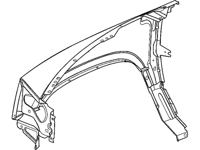 Mopar 55359249AC Fender