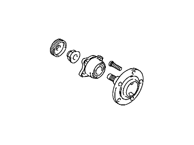 Chrysler Sebring Wheel Bearing - MR455807