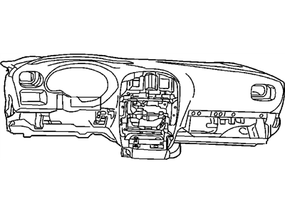 Mopar WS30BD1AA Cap End-Instrument Panel