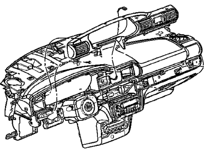 Mopar RV15XTMAB Holder-Instrument Panel