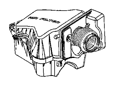 Chrysler Pacifica Air Intake Coupling - 5510000AD