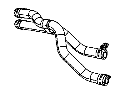 Mopar 5058527AD Hose-Heater Supply And Return