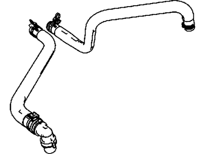 Mopar 68090680AA Clamp-Heater Hose