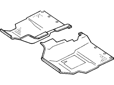 Mopar 5FV51ZJ8AK Front Floor