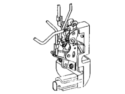 1996 Dodge Caravan Door Latch Assembly - 4675631