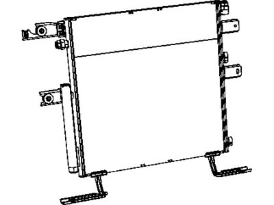 Mopar 68069561AA Bracket-CONDENSER And Trans Cooler