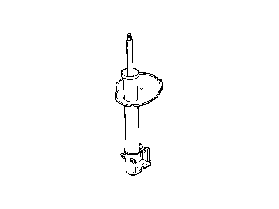 Mopar 5290183AA STRUT-Rear Suspension