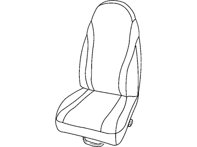 Mopar 5083701AA Frame St-Front Seat Cushion