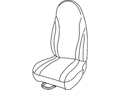 Mopar 5103458AA Frame St-Front Seat Cushion