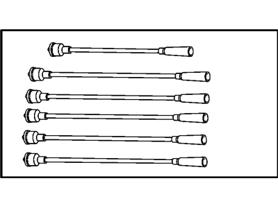 Mopar 4686913 Cable Ignition High Temp SILICO