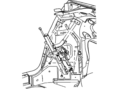 Mopar 5054294AC Housing-Power LIFTGATE