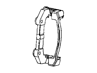 Mopar 68138844AA Adapter-Disc Brake CALIPER