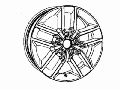 2022 Jeep Grand Cherokee WK Spare Wheel - 4755529AA