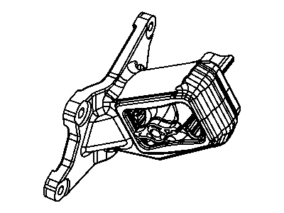 Mopar 52059940AD INSULATOR-Engine Mount