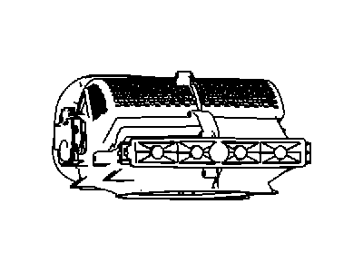 Mopar 68079488AA Hvac Heater Blend Door Actuator