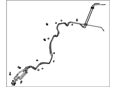 Mopar 68102951AA Tube-Fuel Supply And Vapor Line