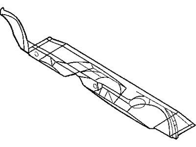 Mopar 4716318 Bracket-Dash Panel Heat Shield