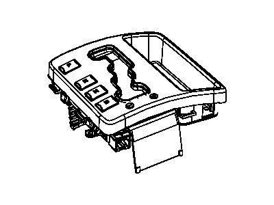 2009 Jeep Commander Shift Indicator - 52124584AA