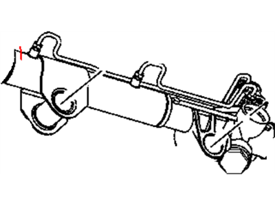 2004 Dodge Ram 3500 Rack And Pinion - 52121642AD