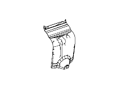 Mopar 68086124AA Shield-Dash