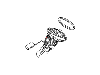 Mopar 5136023AB Fuel Pump/Level Unit Module