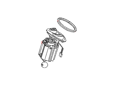 Mopar 5136022AD Fuel Pump/Level Unit Module