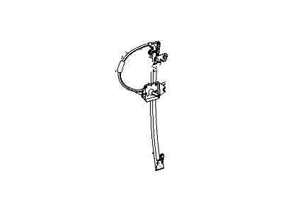 Jeep Window Regulator - 4589266AA