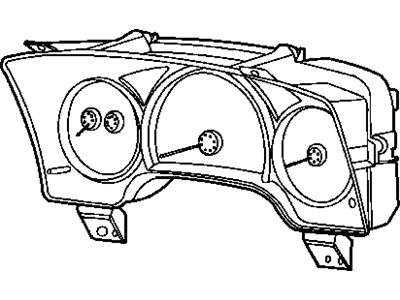 2009 Dodge Durango Speedometer - 68039987AB