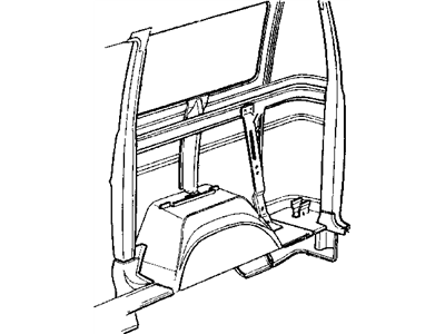 Mopar 55345716AD Support-Upper Rear