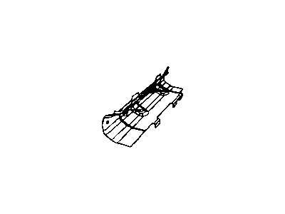 Mopar 5054052AC REINFMNT-SILL