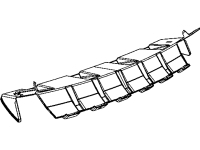 Mopar 5291884AB Bracket-FASCIA Support