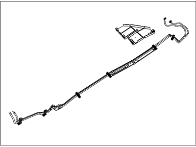 Mopar 68045500AA Tube Assembly-Fuel And Brake