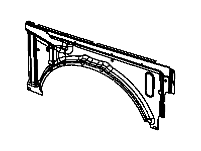 Mopar 55395894AE Panel-Quarter Inner