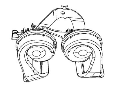 Mopar Horn - 68211336AB